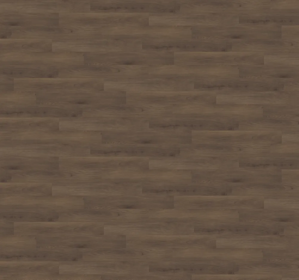 Closeup view of a floor with Nachi Falls vinyl flooring installed