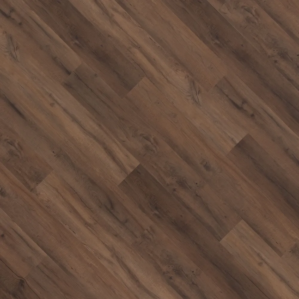 Demonstration of the color pattern of Longview Point vinyl flooring