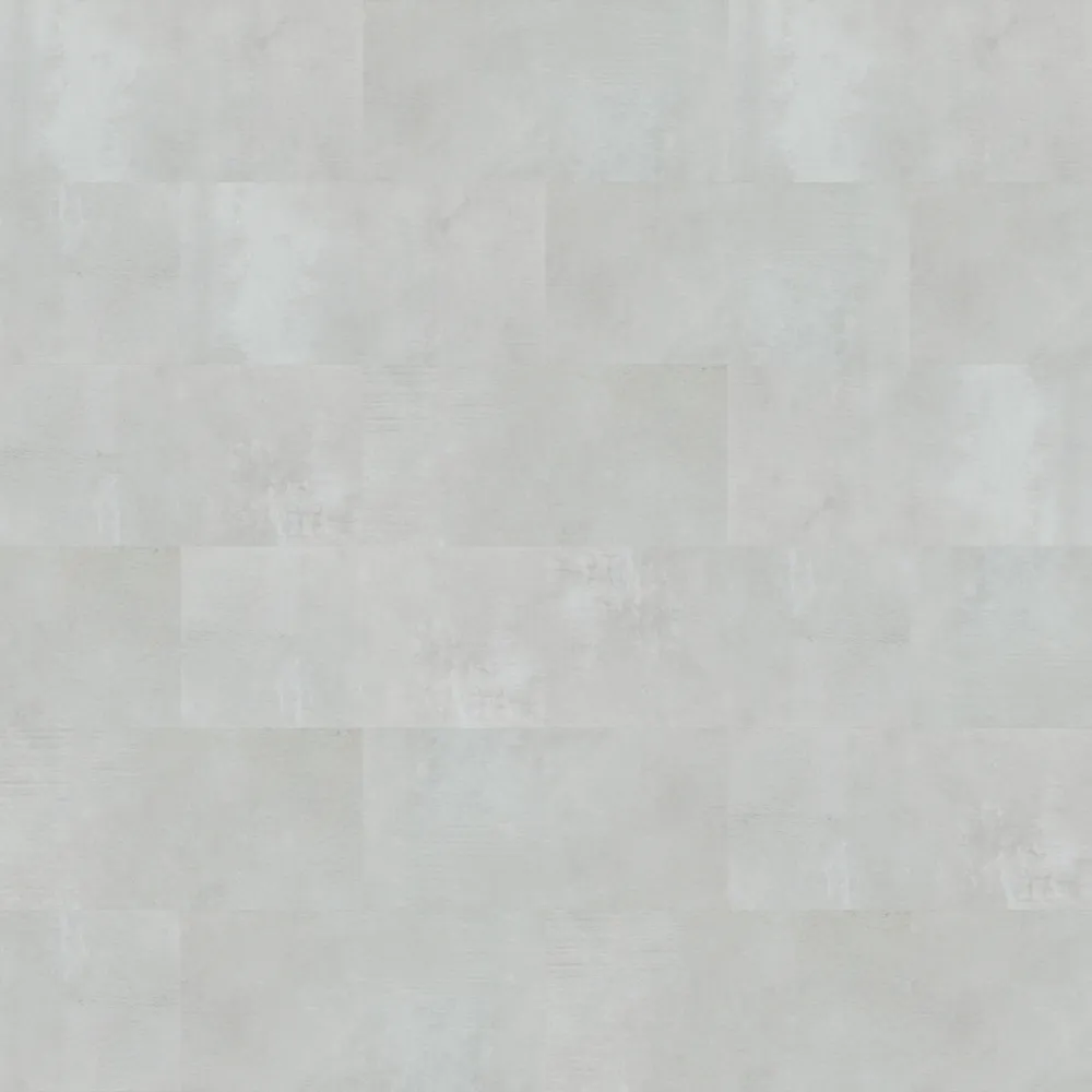 Closeup view of a floor with Harbor Mist vinyl flooring installed