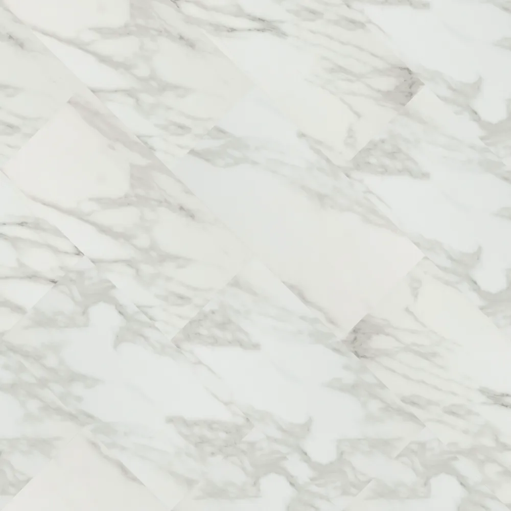 Example of a typical room with Celestial Marble vinyl flooring installed