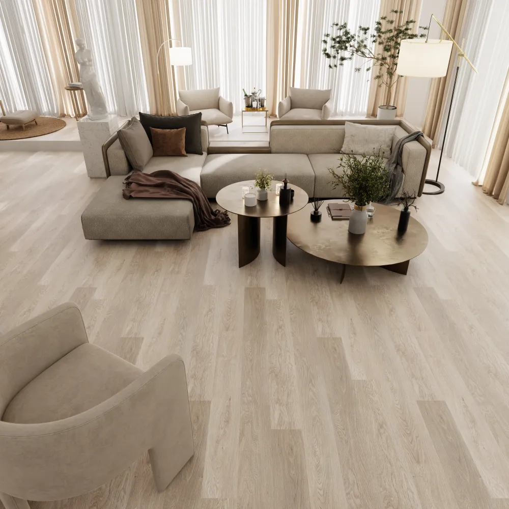 Example of a typical room with Sonora Heights vinyl flooring installed