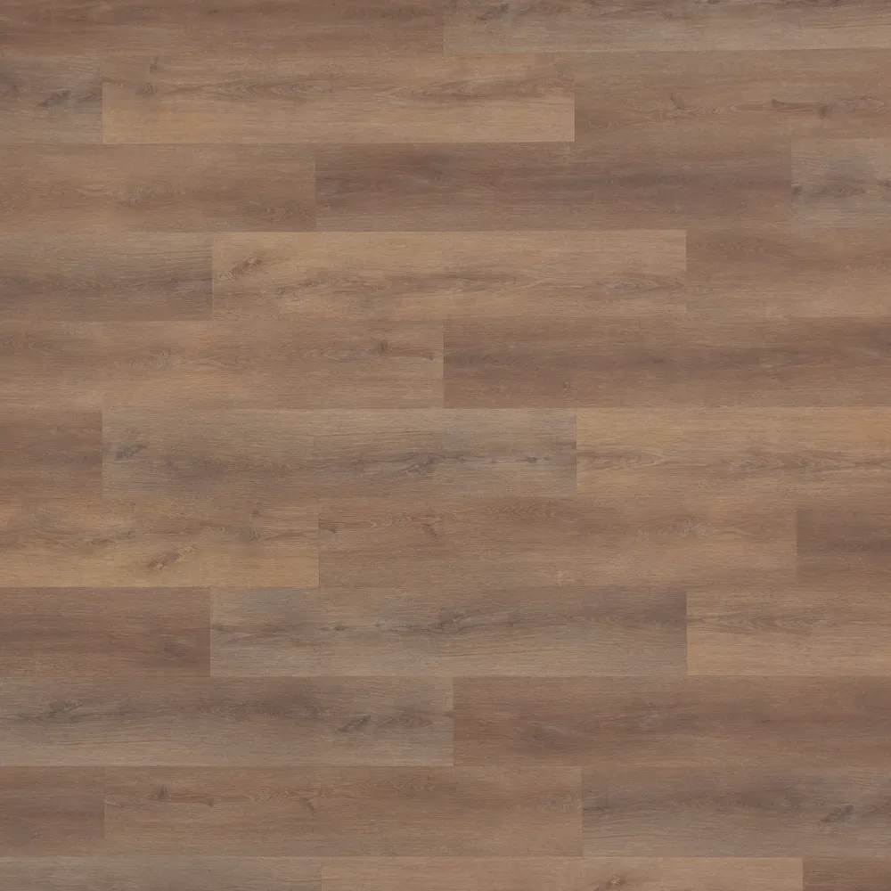 Closeup view of a floor with Doheny vinyl flooring installed