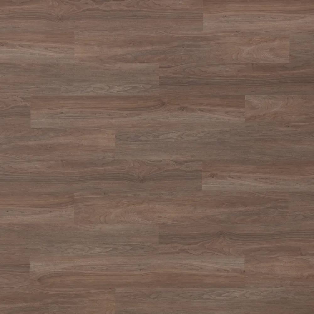 Closeup view of a floor with West Broadway vinyl flooring installed