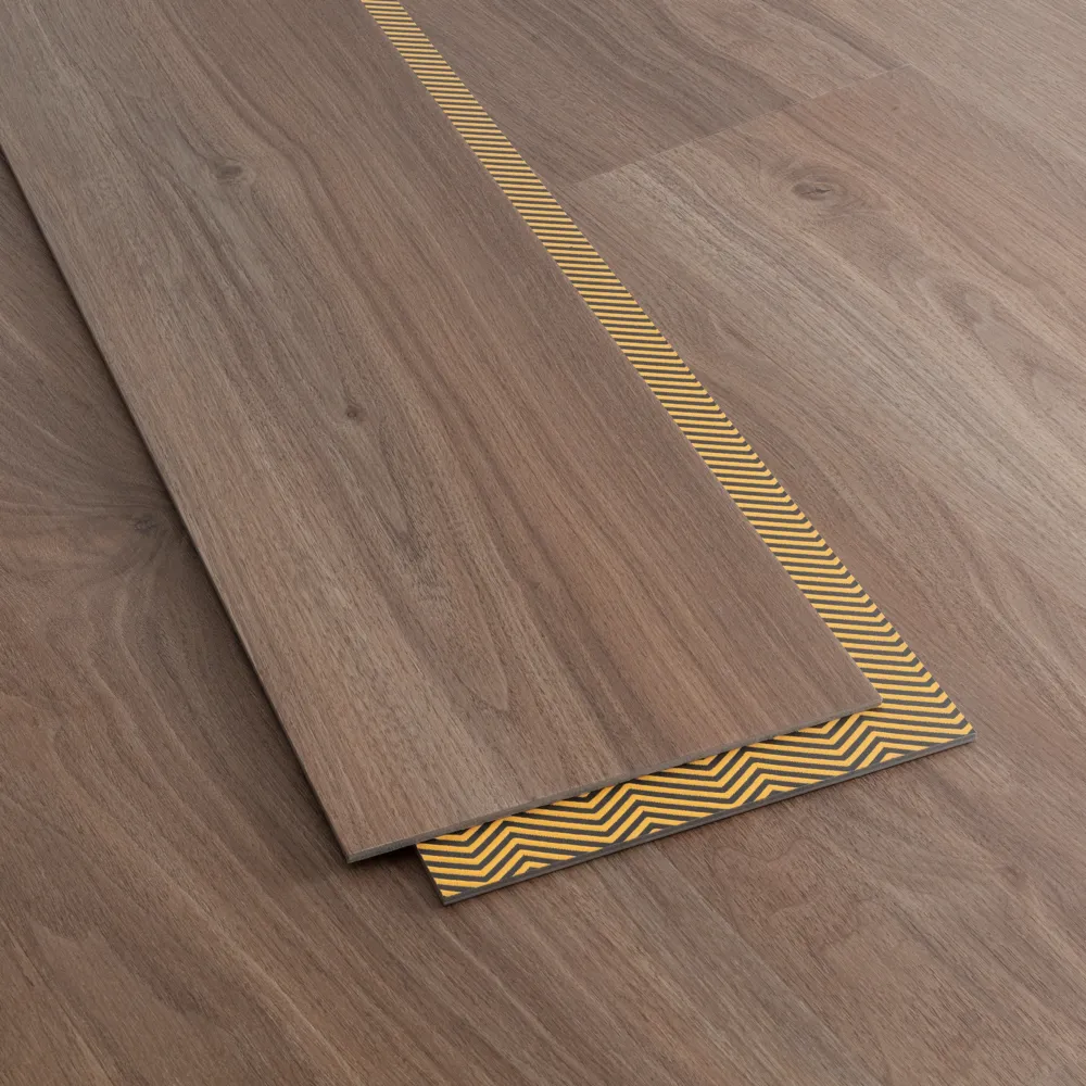 West Broadway vinyl flooring planks installed in a typical pattern