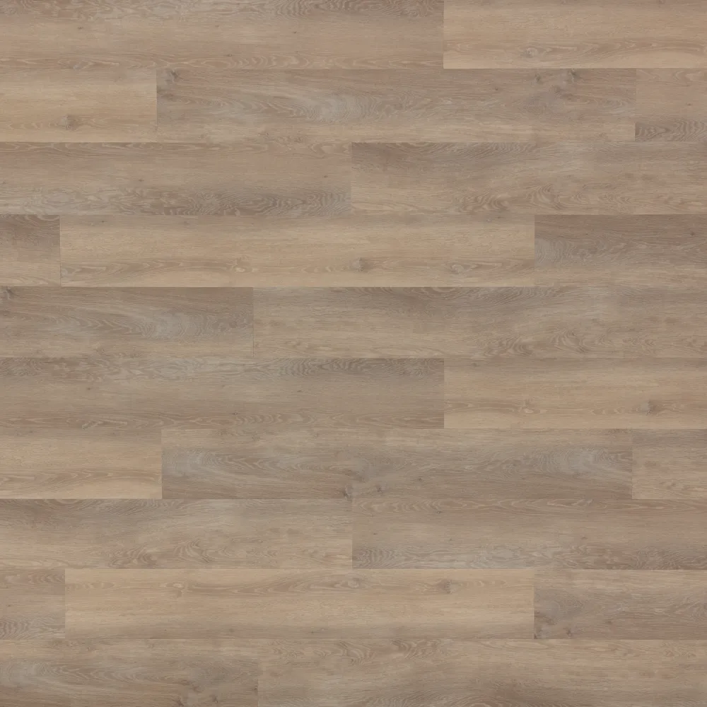 Closeup view of a floor with Yosemite vinyl flooring installed