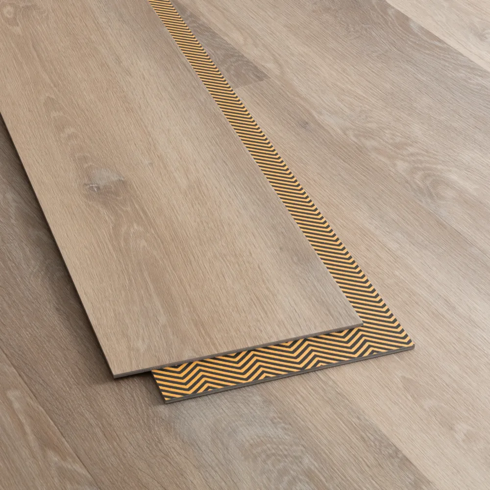 Yosemite vinyl flooring planks installed in a typical pattern