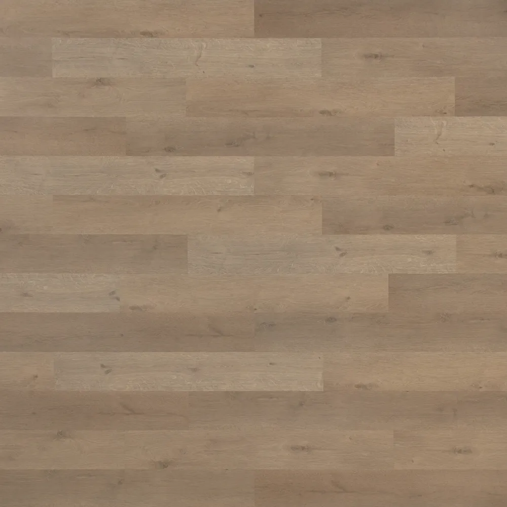 Closeup view of a floor with Willow Run vinyl flooring installed