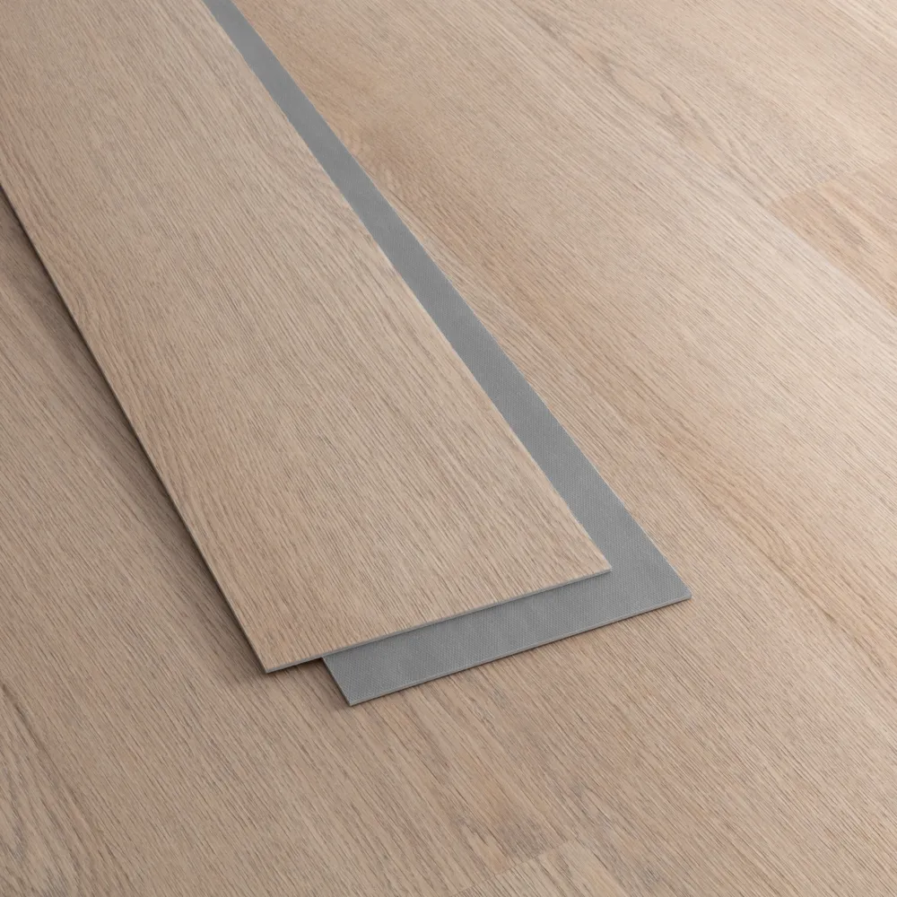 Wooster Street vinyl flooring planks installed in a typical pattern