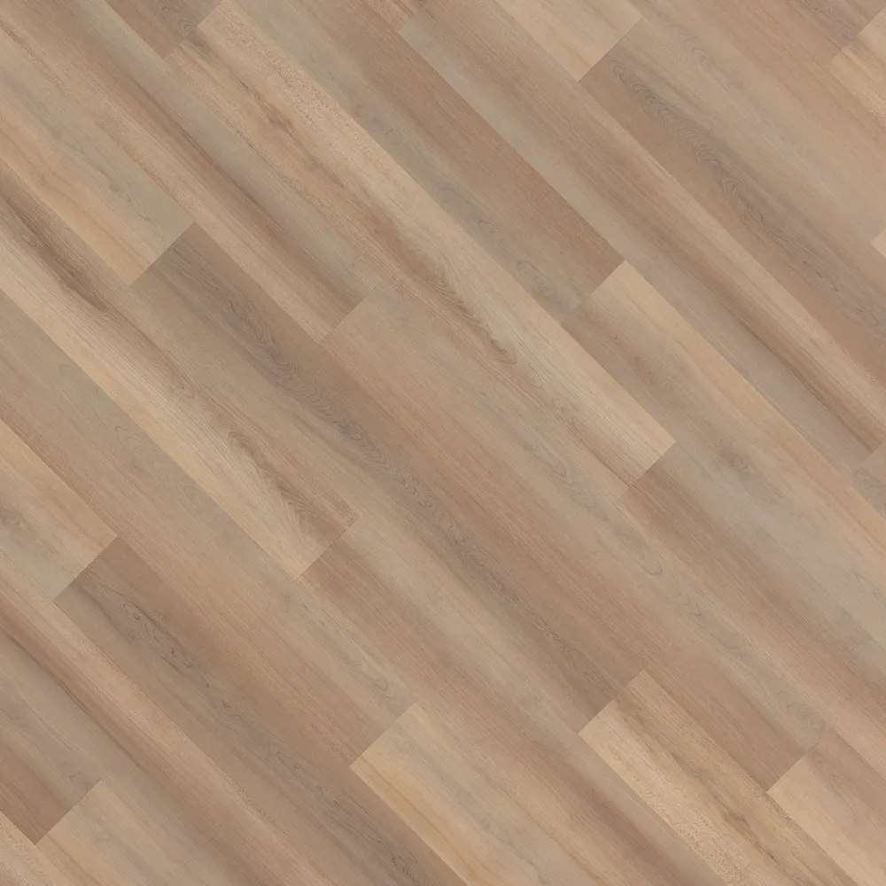 Demonstration of the color pattern of Crosby Street vinyl flooring