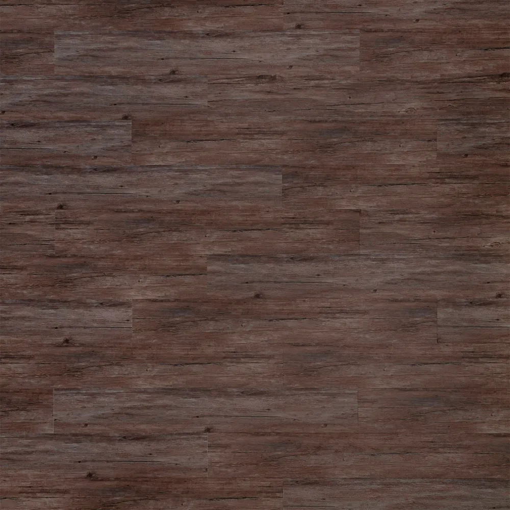 Closeup view of a floor with Ash vinyl flooring installed