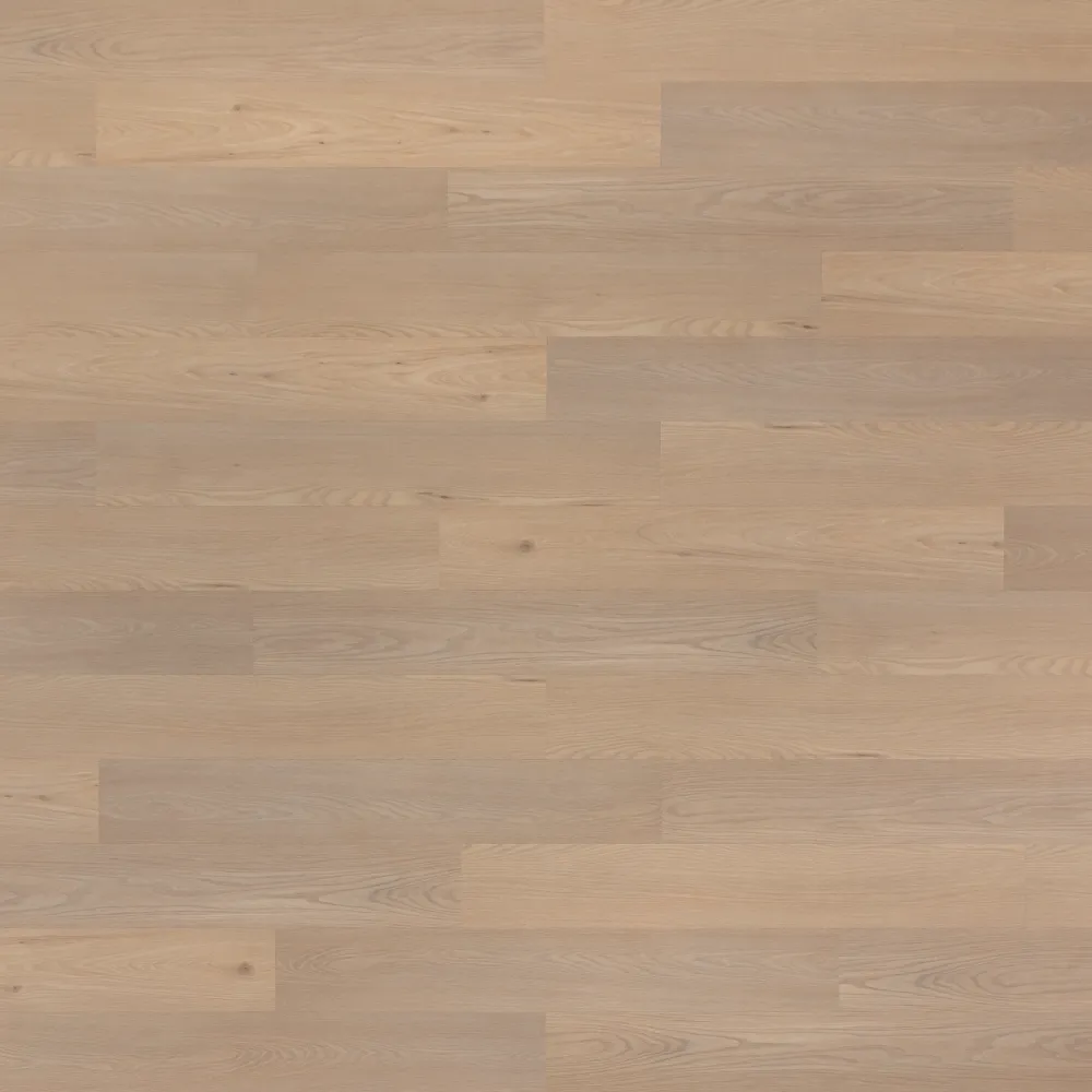 Closeup view of a floor with Astoria vinyl flooring installed