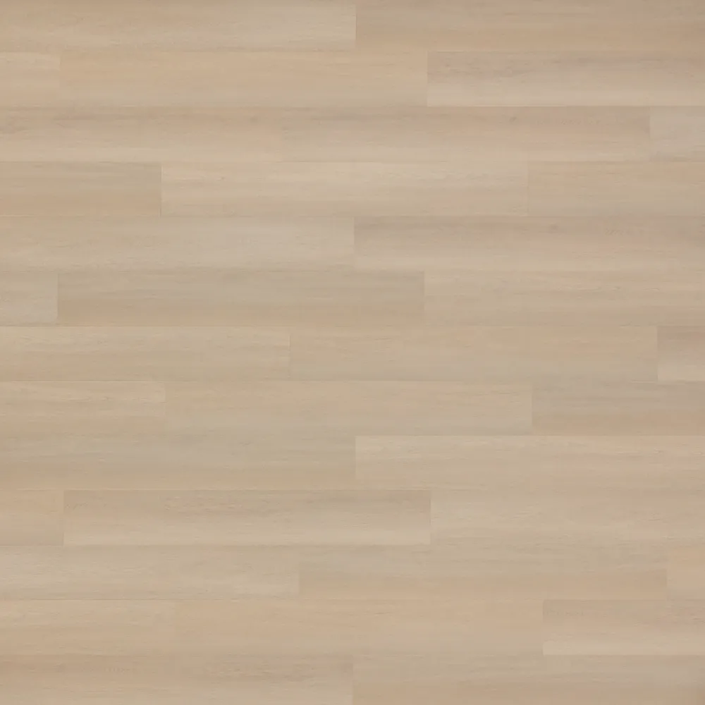 Closeup view of a floor with Charlton Plaza vinyl flooring installed