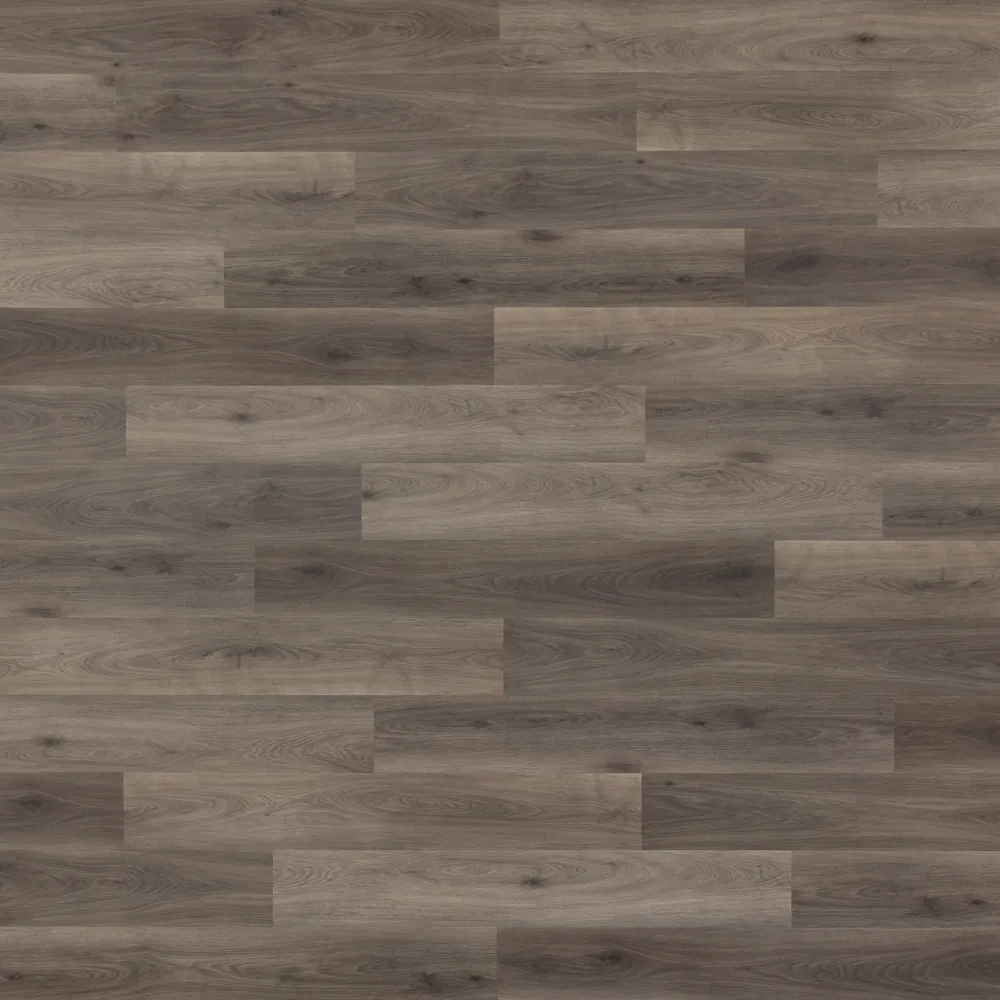 Closeup view of a floor with Courtland Alley vinyl flooring installed