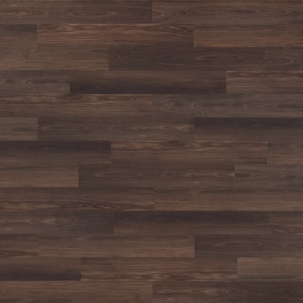 Closeup view of a floor with Fairbanks vinyl flooring installed