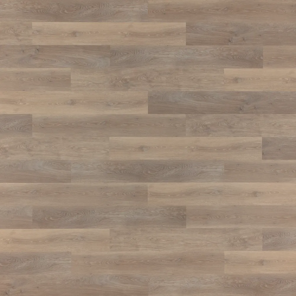 Closeup view of a floor with Yosemite vinyl flooring installed