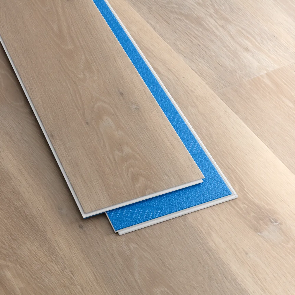 Yosemite vinyl flooring planks installed in a typical pattern