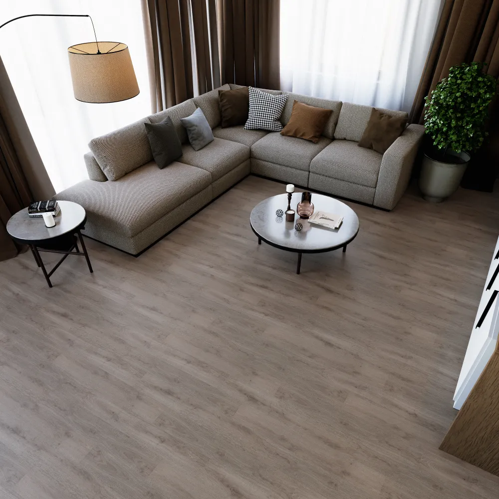 Example of a typical room with Pismo vinyl flooring installed