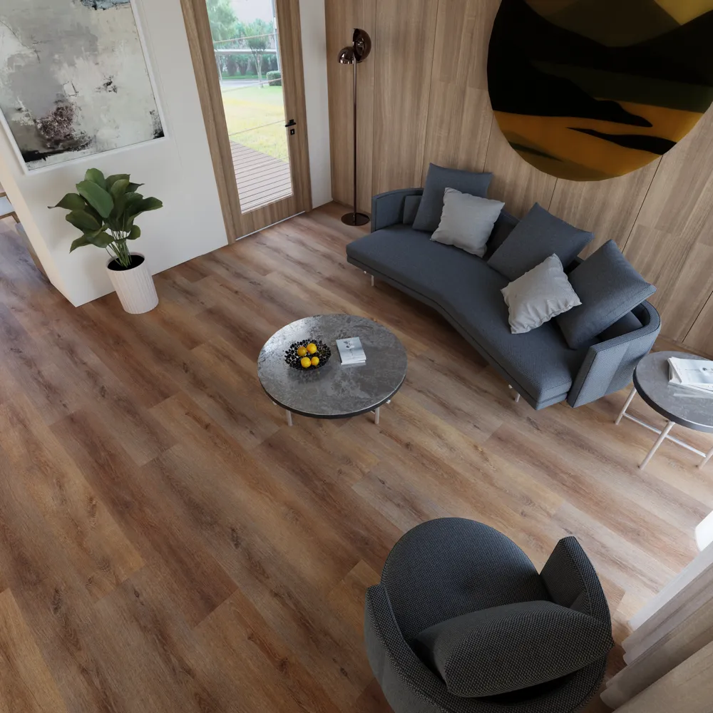 Example of a typical room with Doheny vinyl flooring installed