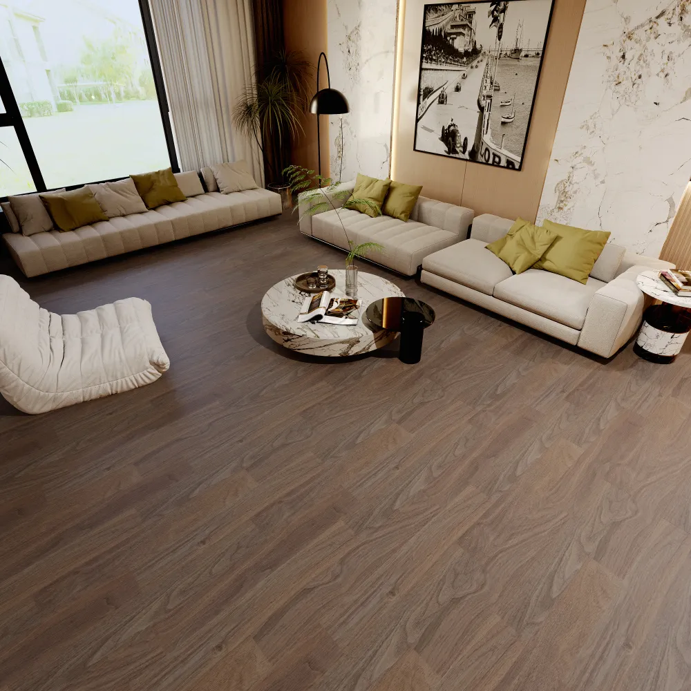 Example of a typical room with West Broadway vinyl flooring installed