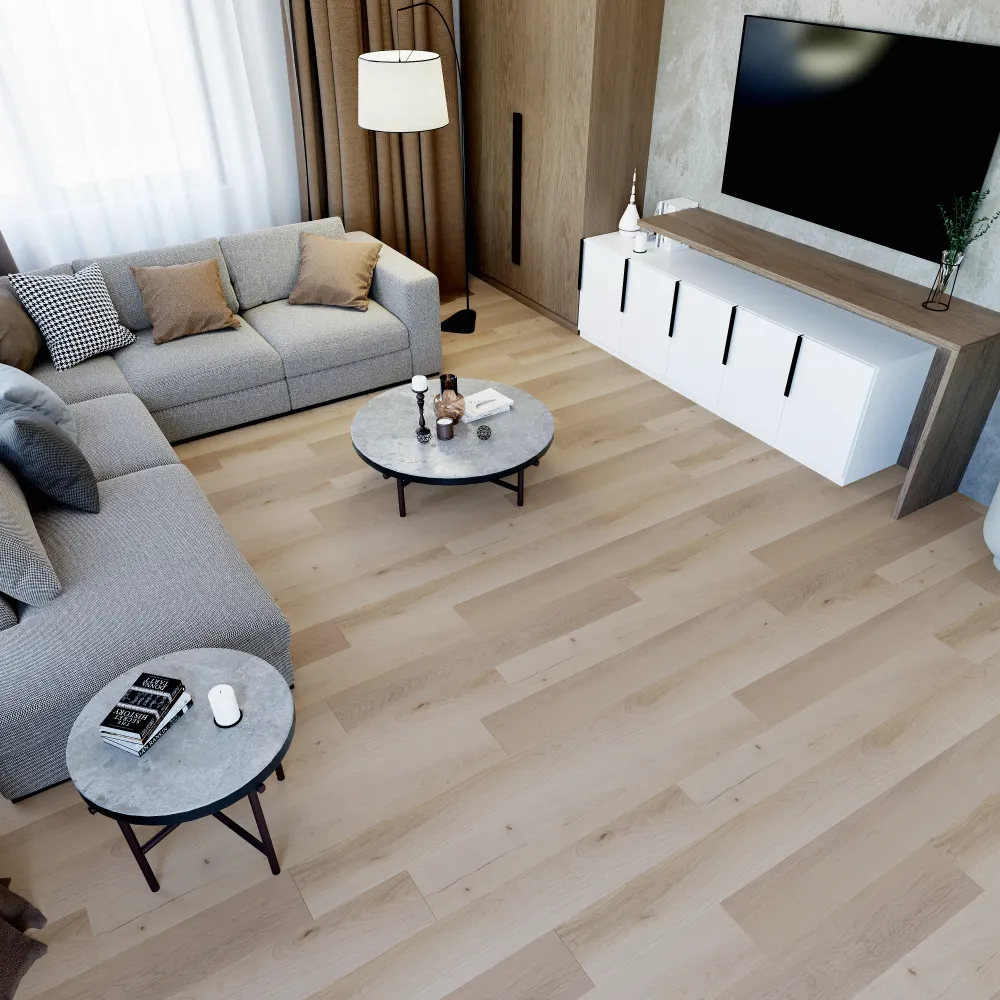 Example of a typical room with Caspian Heights vinyl flooring installed