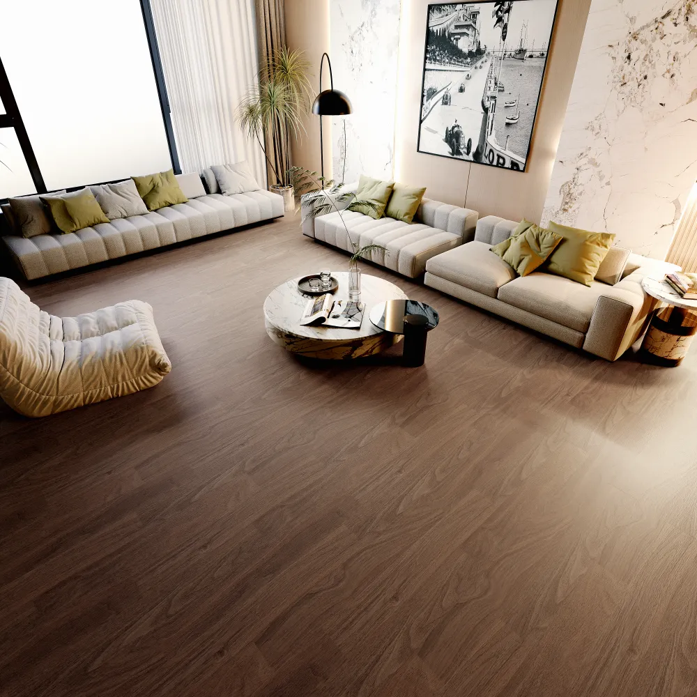 Example of a typical room with West Broadway vinyl flooring installed