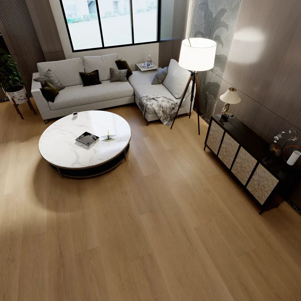 Example of a typical room with Joshua Tree vinyl flooring installed