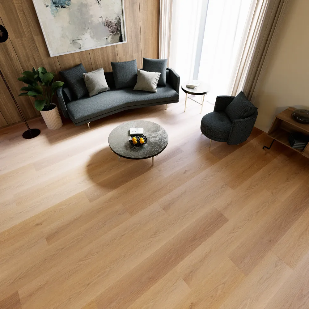 Example of a typical room with Mesa Verde vinyl flooring installed